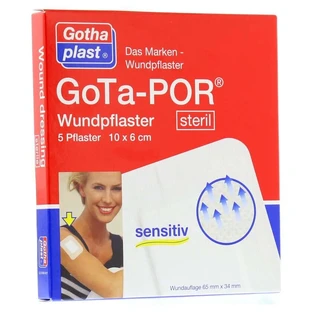 Gota-por Cerotto per ferite sterile 60x100 mm 5 pz.