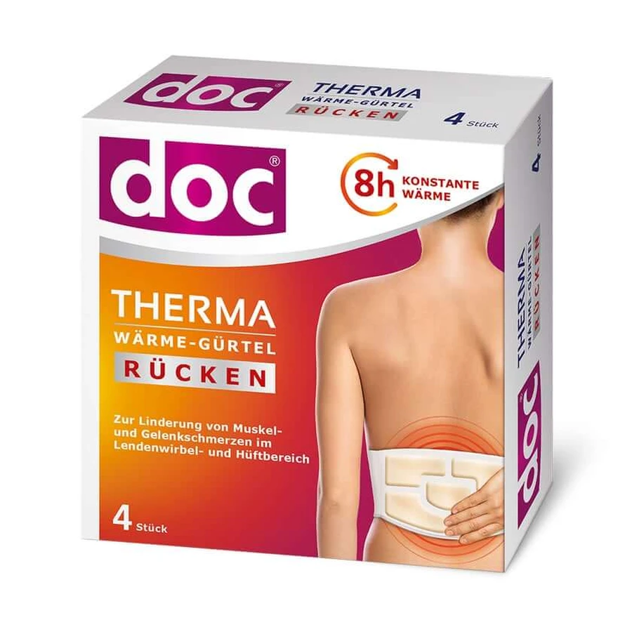 doc Therma heat belt back 4 szt: ceny i cechy