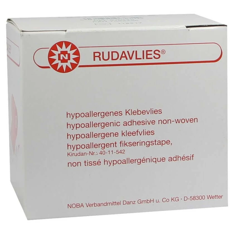 Noba Rudavlies non-tissé adhésif hypoallergénique 10 mètres, 10 cm x 10 m 1 pc