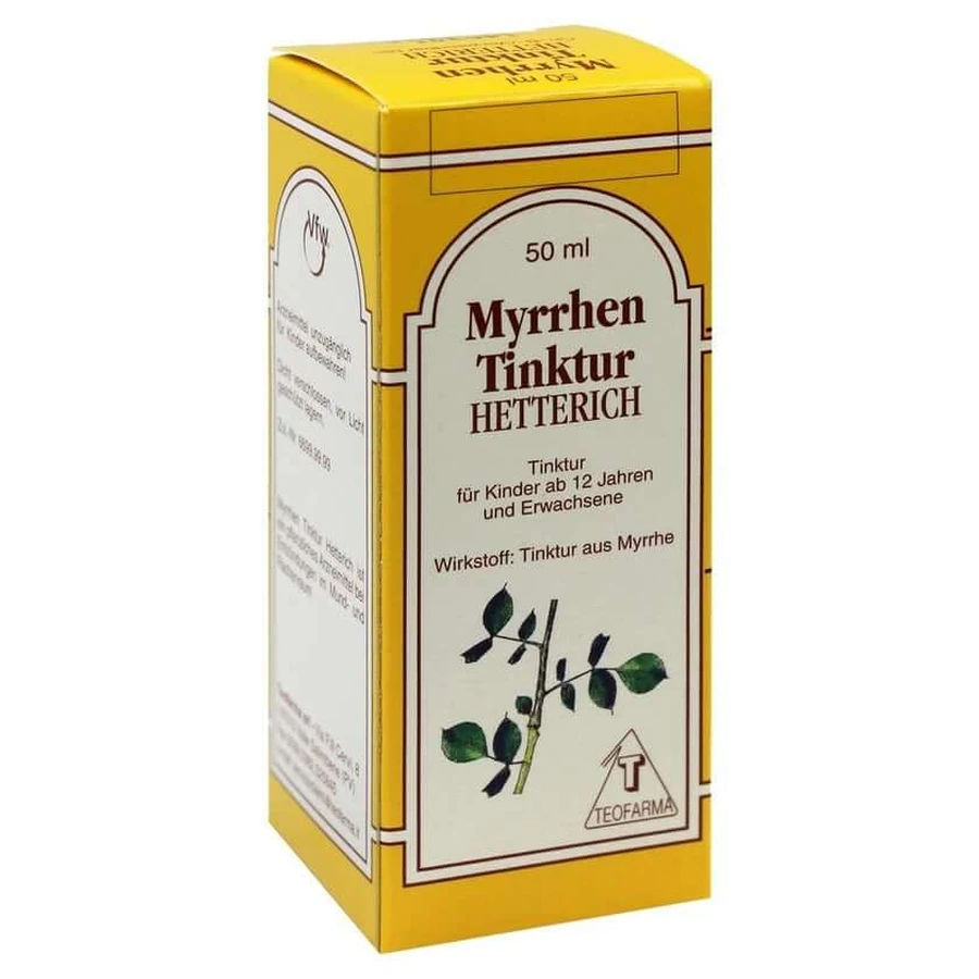 Tinctură de smirnă Hetterich 50 ml