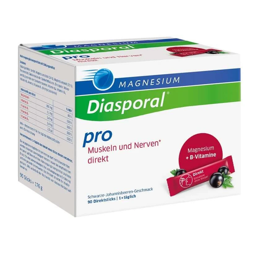 Magnésium Diasporal® pro muscles et nerfs direct 90 St