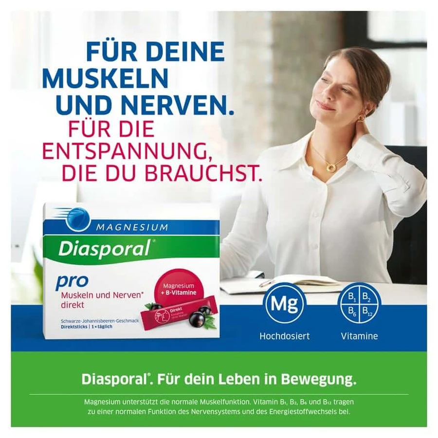 Magnésium Diasporal® pro muscles et nerfs direct 90 St
