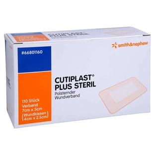 Cutiplast Plus Steriel 5x7 cm Verband 110 st.