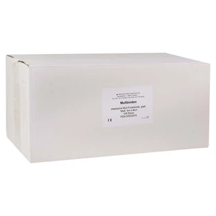 Gaasverband 8 cmx4 m elastisch naakt 100 st.