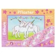 Children's plaster unicorn letter 10 pcs