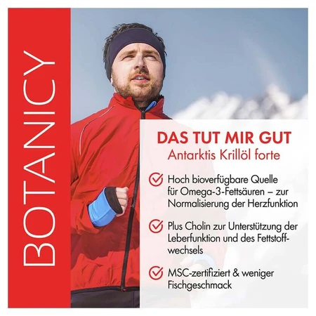 Botanicy KRILLÖL forte Omega 3 - Antarktis SUPERBABoost 60 St