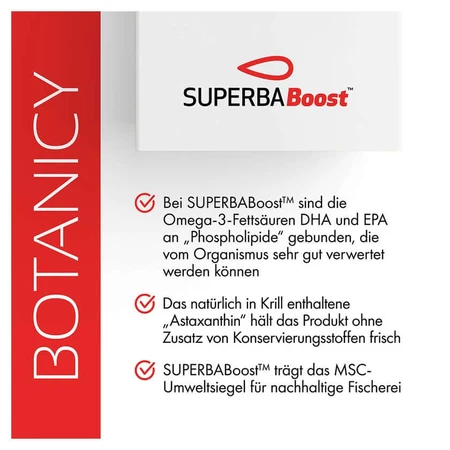 Botanicy KRILLÖL forte Omega 3 - Antarktis SUPERBABoost 60 St