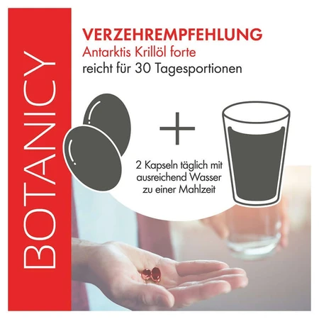 Botanicy KRILLÖL forte Omega 3 - Antarktis SUPERBABoost 60 St