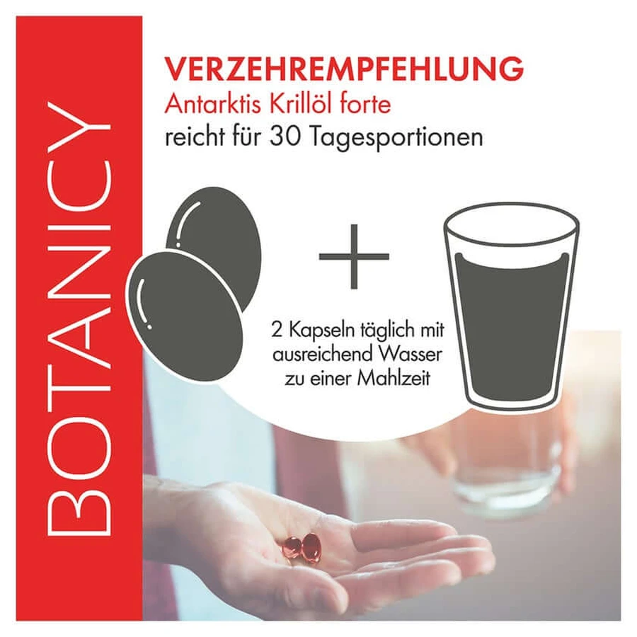 Botanicy KRILLÖL forte Omega 3 - Antarktis SUPERBABoost 60 St