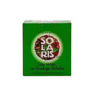 Té verde con Ginko Biloba 20dz SOLARIS