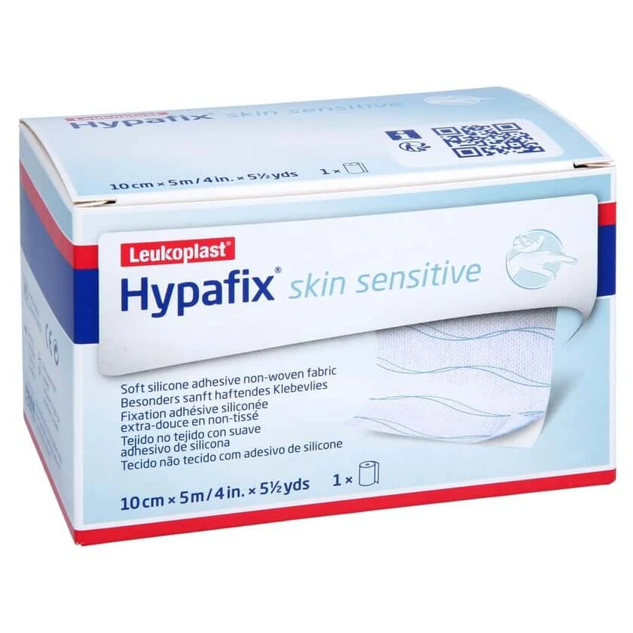Hypafix skin Sensitive adhesive fleece 10 cmx 1 pc