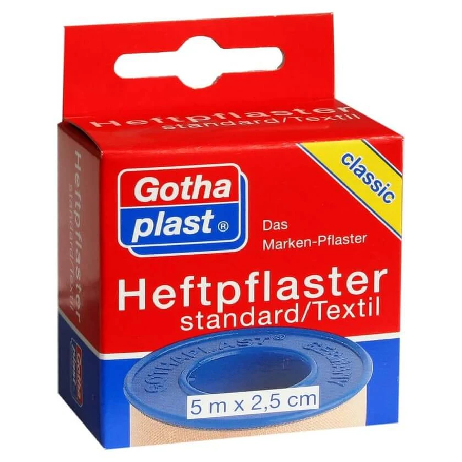 Gothaplast adhesive plaster standard 5mx2,5cm 1 pc