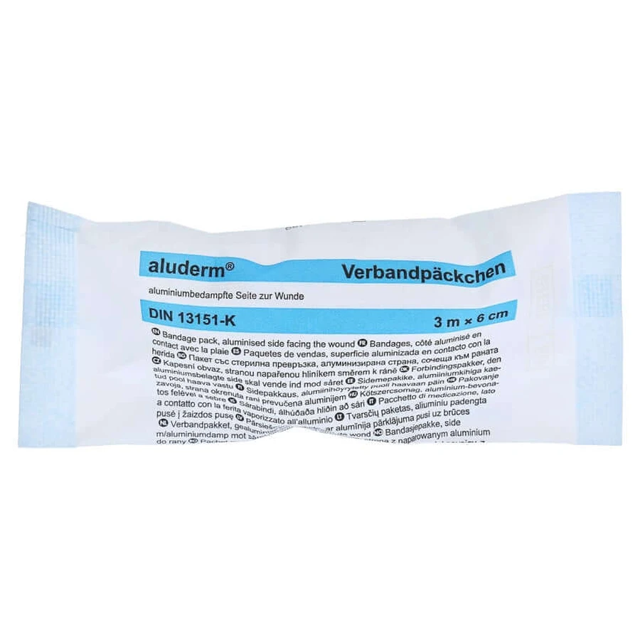Aluderm verbandpakje klein 1 st