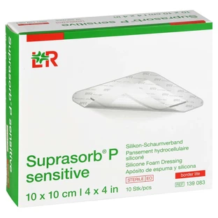 Suprasorb P Mousse PU sensible v.bor.lit 10 pcs.