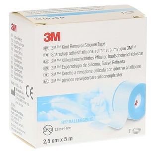 3M Silikonbeschichtetes Pflaster 2,5 cmx 1 St