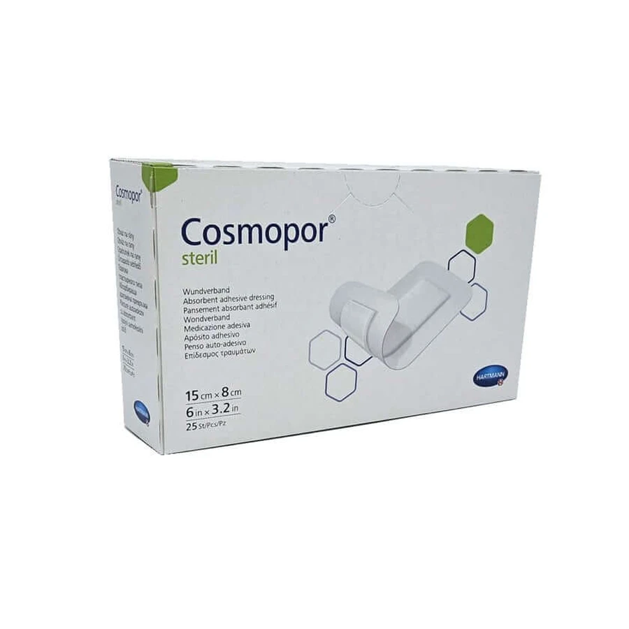 Cosmopor Pansement stérile 8x15 cm 25 pcs.