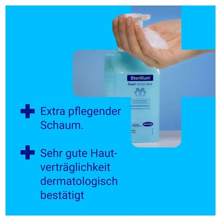 Sterillium foam extra care 500 ml