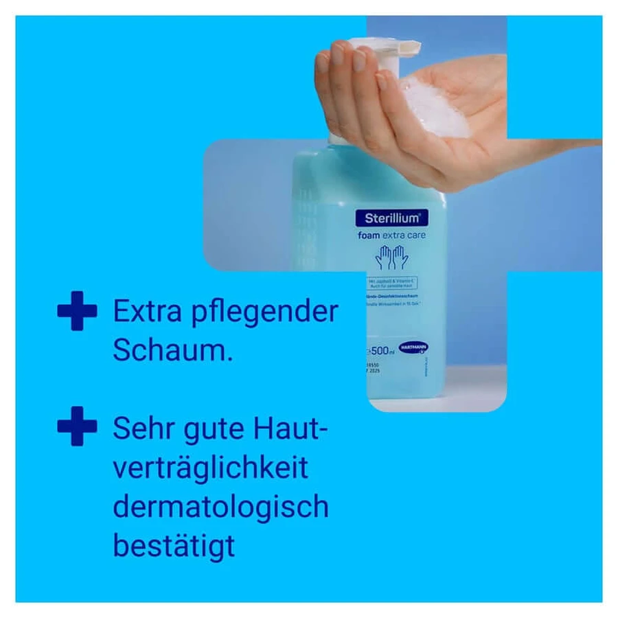 Sterillium foam extra care 500 ml