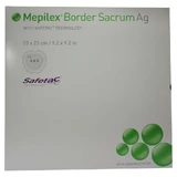 Mepilex Border Sacrum Ag schuimkompres.23x2 5 stuks
