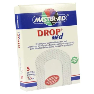 DROP med 5x7 cm opatrunek na ranę sterylny Maste 5 szt.