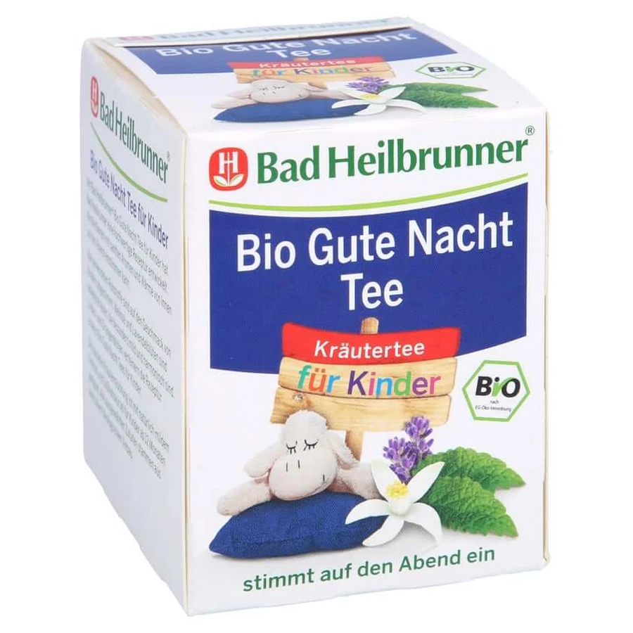 BAD Heilbrunner Bio Gute Nacht Tee f.Kin 8X1,75 g