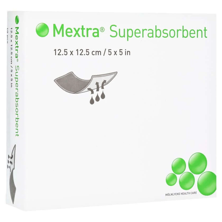 Mextra Venda Superabsorbente 12.5x12.5 10 uds.