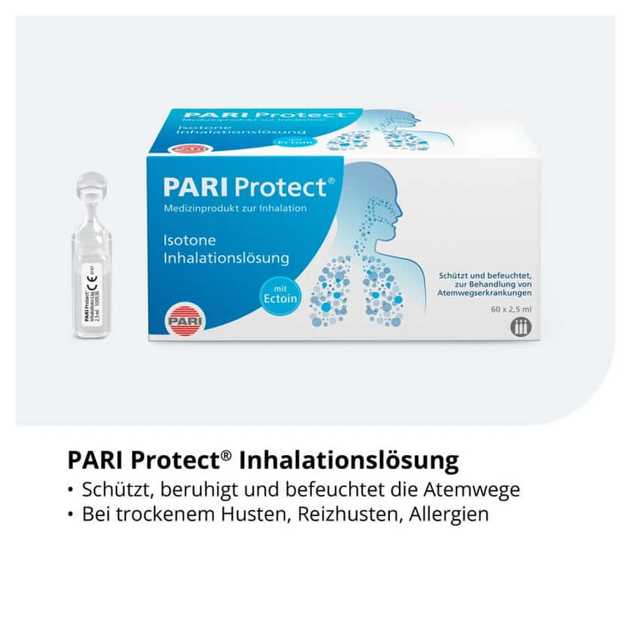 PARI Protect Inhalationslösung mit Ectoin 60X2,5 ml