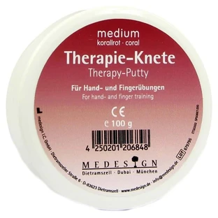 Therapieplamuur medium koraalrood 100 g
