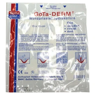 Gota-derm thin hydrocoll.wound care sterile 1 pc