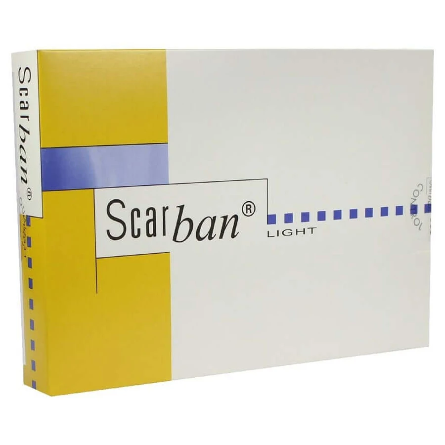 Scarban Light silicone dressing 10x15 cm 2 pcs.