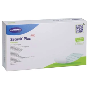 Zetuvit Plus Silicona Estéril 10x20 Cm 10 unid.