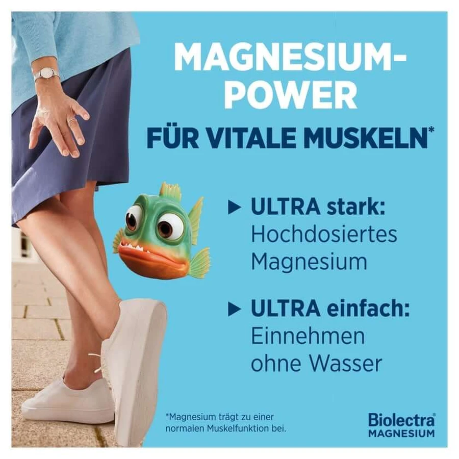 Biolectra Magnesium 400 mg ultra Direct Zitrone vegan 100 St
