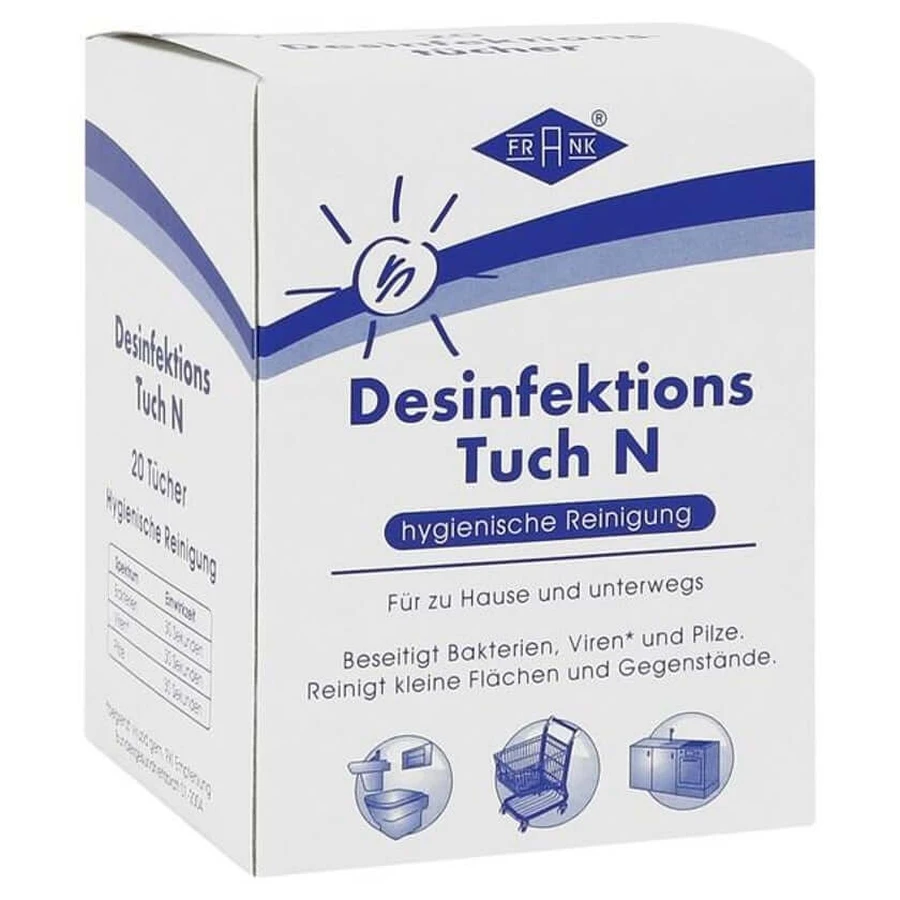 Disinfectant wipe N 20 pcs