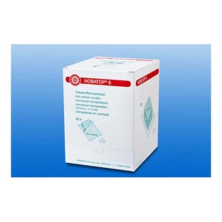Nobatop 8 kompressen 10x10 cm steriel 25X5 st.