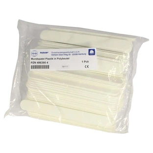 Espátula de boca de plástico 100 uds.