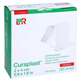 Curaplast Inj. escayola Sensitive 2x4 cm 250 unid.