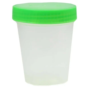 Urine beaker with screw cap single pack 1 pc