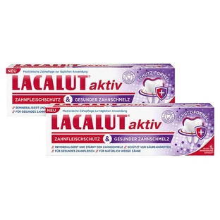 Lacalut Active Gum Protection & Healthy Gums 2X75 ml
