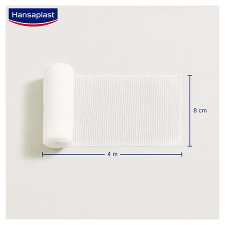 Hansaplast elastische fixatietape gecrept 8 1 st