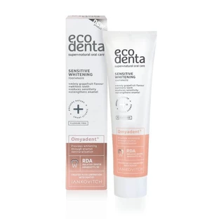 Whitening Zahnpasta für empfindliche Zähne Omyadent x 100ml, Ecodenta