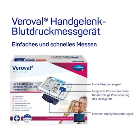 Veroval Handgelenk-Blutdruckmessgerät 1 St