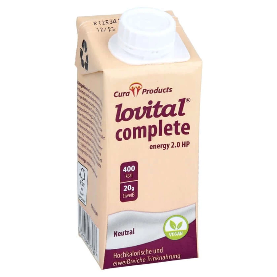 Lovital Complete 2.0 HP energiedrank 24X200 ml