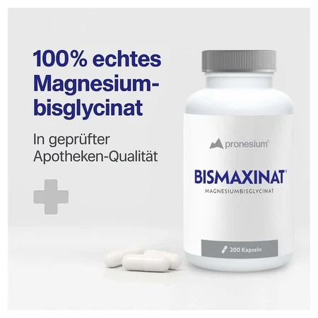 BISMAXINAT® Magnesiumbisglycimat - Magnesium Glyicinat Kapseln 2x200 St