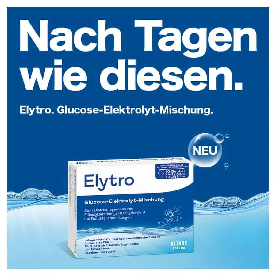 ELYTRO - Mezcla glucosa-electrolito 10 uds.