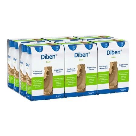 Diben DRINK Voeding Cappuccino 24X200 ml