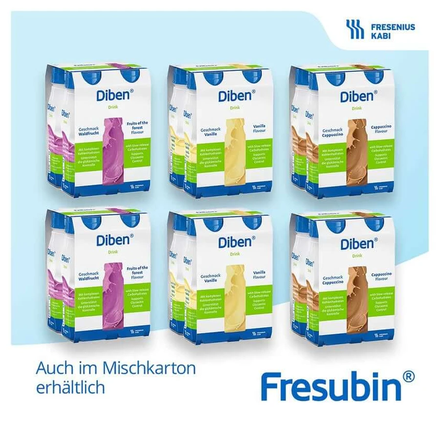 Diben DRINK Voeding Cappuccino 24X200 ml