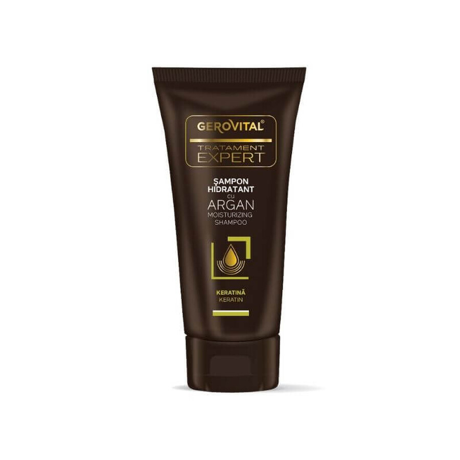 Sampon Hidratant Gerovital Tratament Expert cu Argan, 40 ml