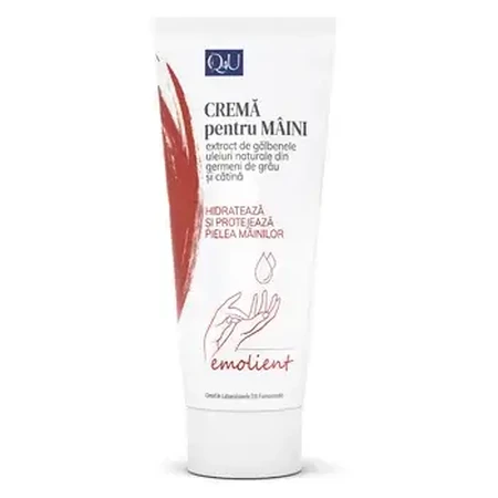 Erweichende Handcreme mit Vitamin A und E Q4U, 100 ml, Tis Farmaceutic