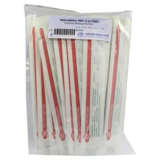 Cotton buds wood 15 cm small head st 50X2 pcs