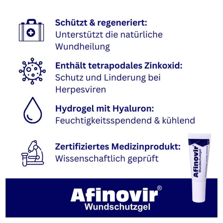 Afinovir wound protection gel 10 ml